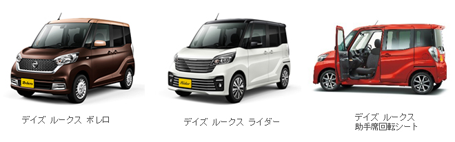 日産デイズ ルークス をマイナーチェンジ