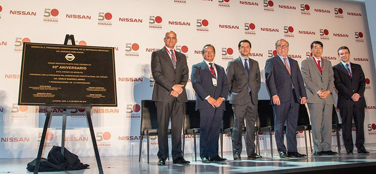 Nissan CIVAC Plant celebrates 50 years of continuous