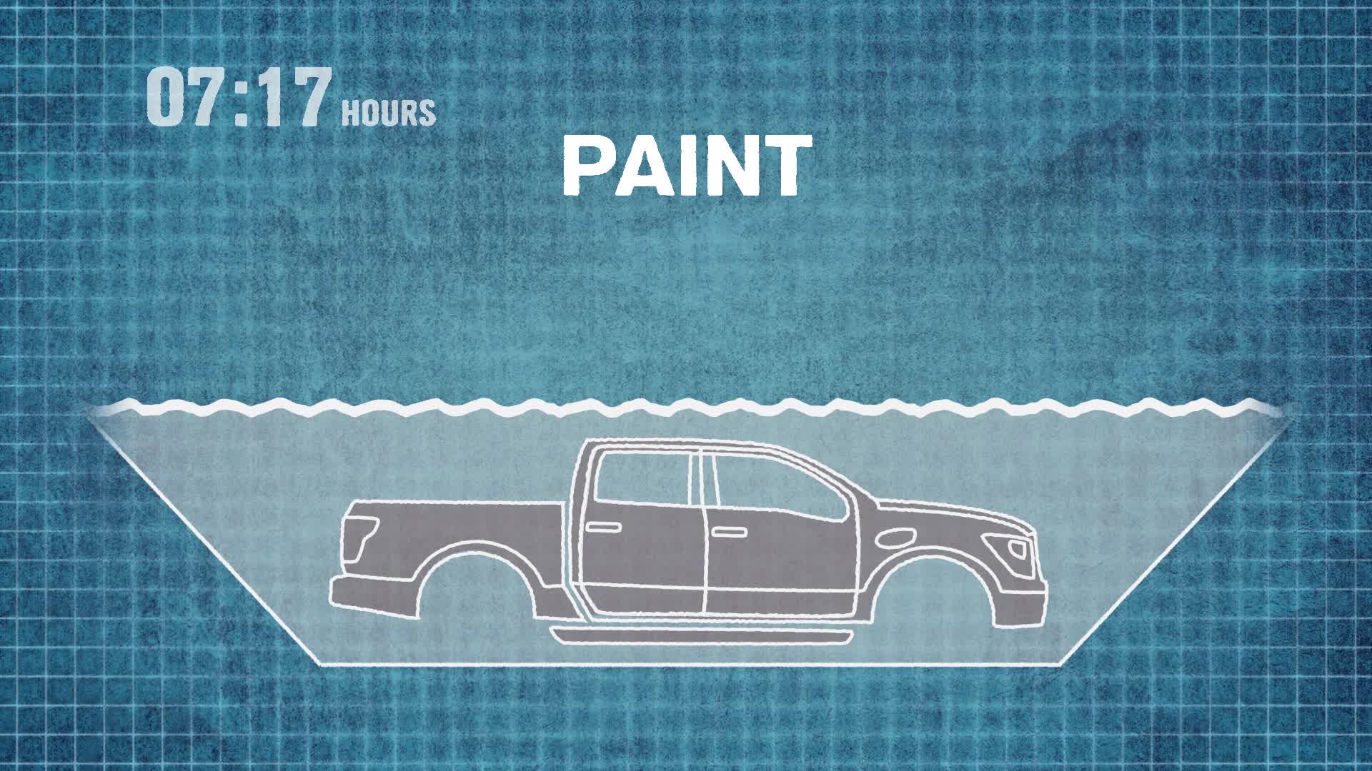 03NISSAN TITAN PAINT GRAPHIC ANIMATION